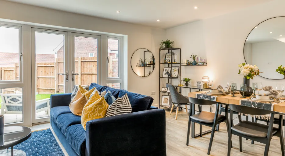 HARTLEY ACRES, 2 bedroom show home living room