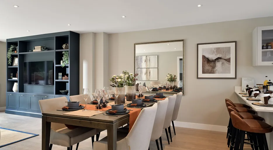 HARTLEY ACRES, 5 bedroom show home, dining 