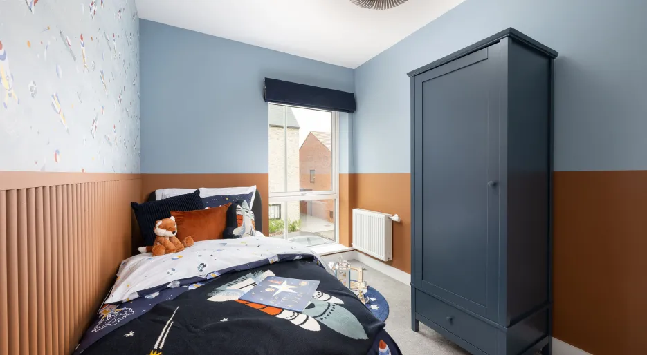Marleigh Park, Sycamore show home, Bedroom (3)