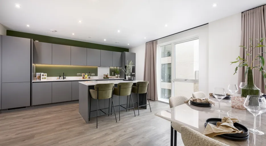 The Icon, 3 bedroom show home, kitchen