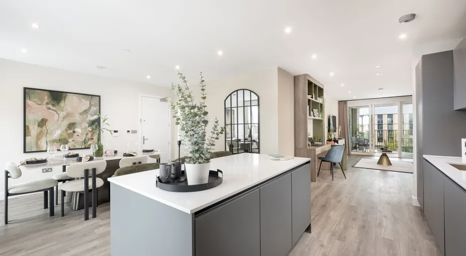 The Icon, 3 bedroom show home, kitchen