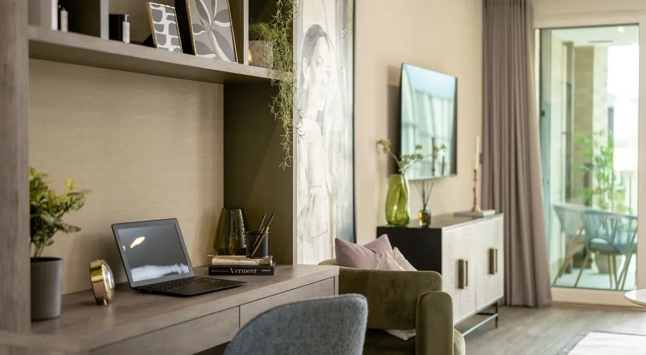 The Icon, 3 bedroom show home, office area