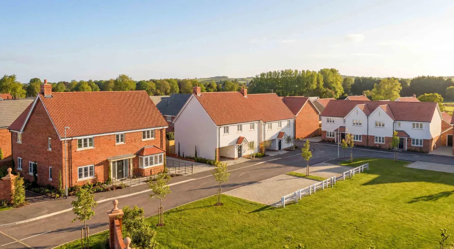 Street Scene at Audley Green, Great Chesterford 