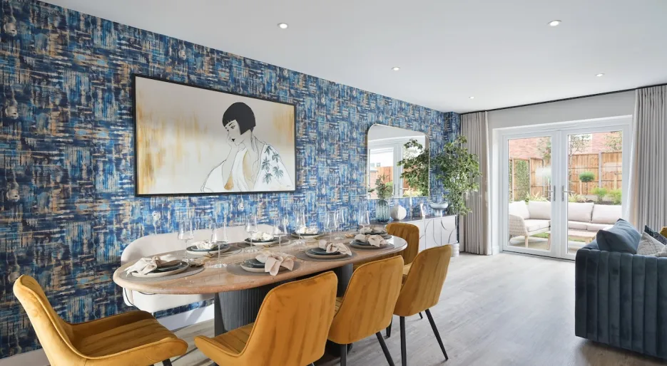 The Farmhouse, Audley Green - Dining Area 