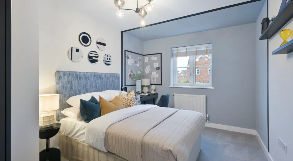 The Farmhouse, Audley Green - Fourth Bedroom 