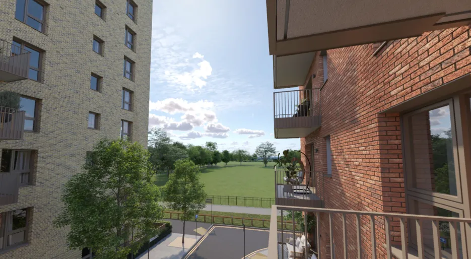 F1.19 view - Lampton Parkside 