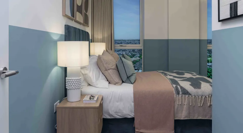 Nexus 2 Bed Show Apartment Bedroom Two