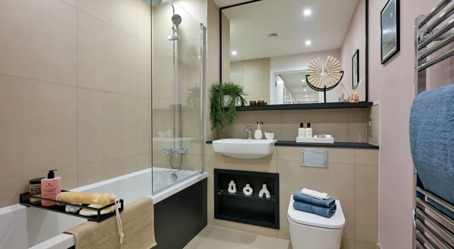 Nexus, 2 Bed Show Apartment, Bathroom