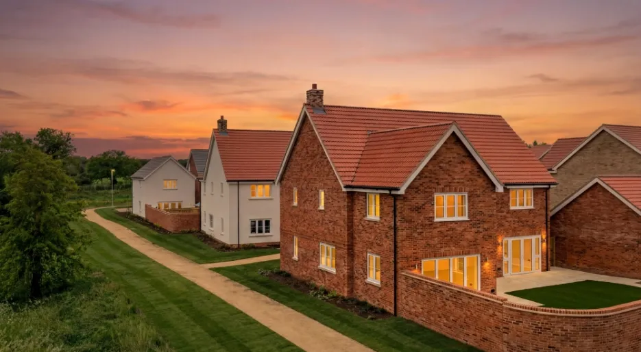 Street Scene at Audley Green 