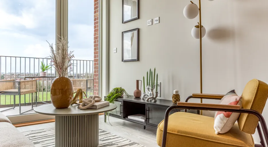 Lampton Parkside - Apartment F1.86 - 2-bedroom 2-bathroom - kitchen/living/dining 