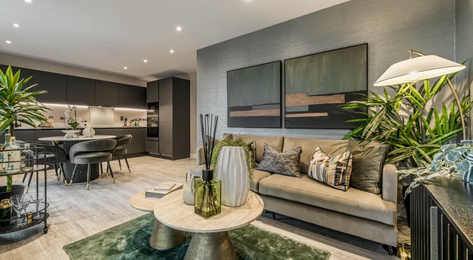 Apartment 53 - Starling House Living Space