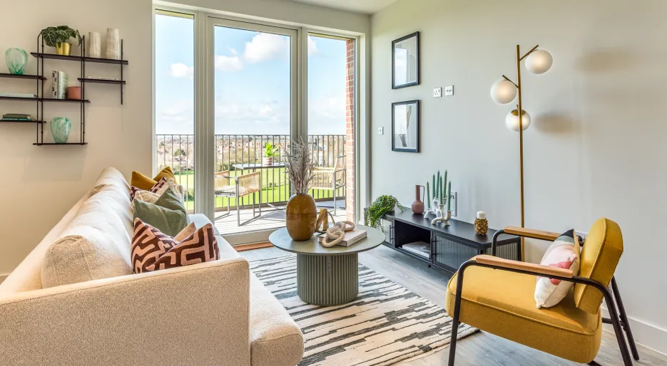 Lampton Parkside - Apartment F1.86 - 2-bedroom 2-bathroom - kitchen/living/dining 