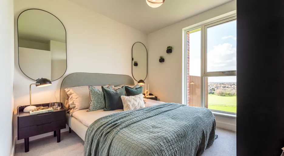 Lampton Parkside - Apartment F1.86 - 2-bedroom 2-bathroom - bedroom 2 