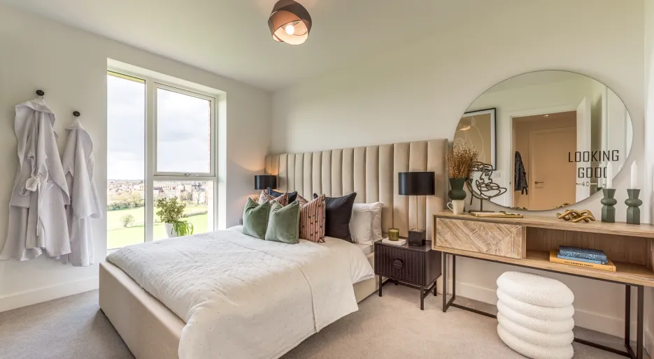 Lampton Parkside - Apartment F1.86 - 2-bedroom 2-bathroom - principal bedroom 