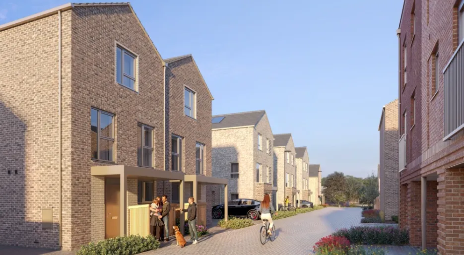 Hartmere Street Scene CGI 