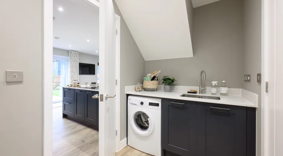 Hollymead Square, utility room