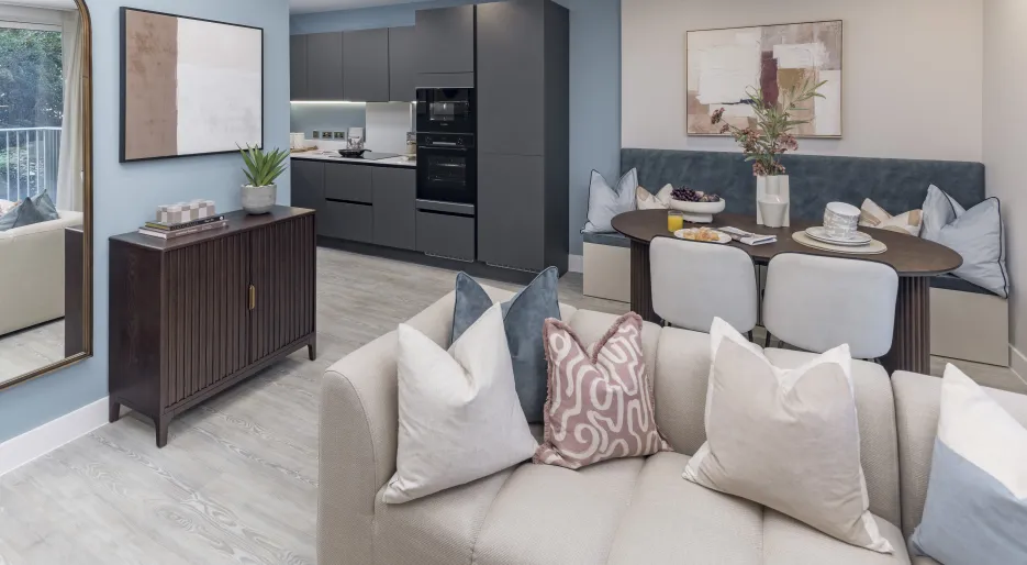 Nexus - Sales Suite Show Apartment - Kitchen/living/dining