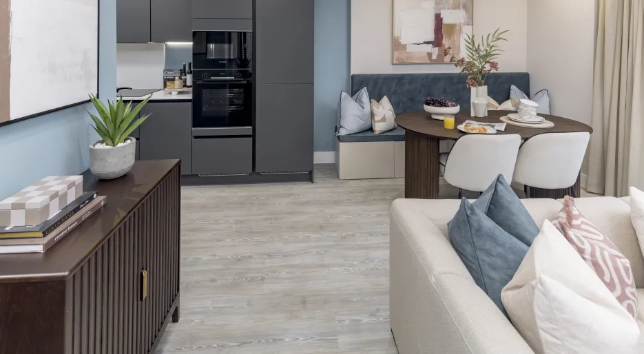 Nexus - Sales Suite Show Apartment - Kitchen/living/dining