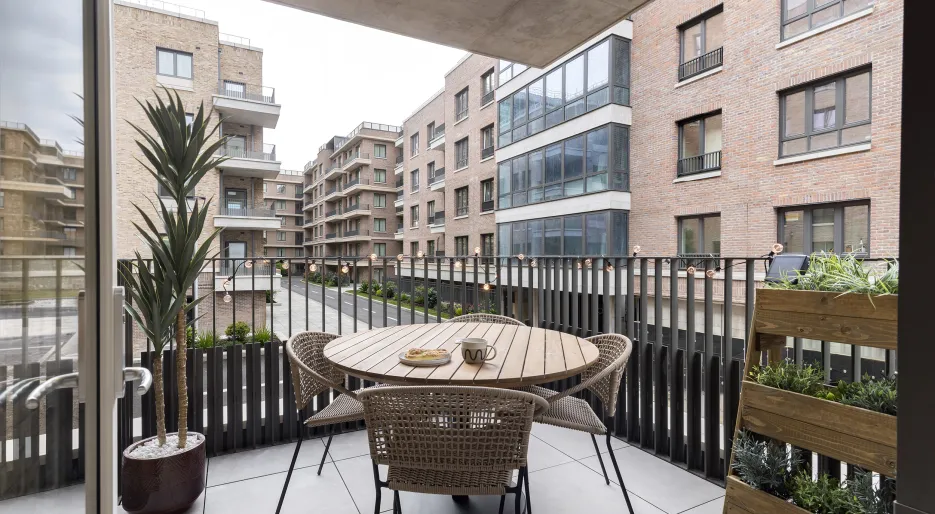 North Gate Park - Apartment 43 - Show Home - Balcony 