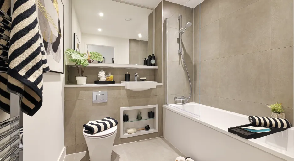 Canalside - Plot 198 Bathroom
