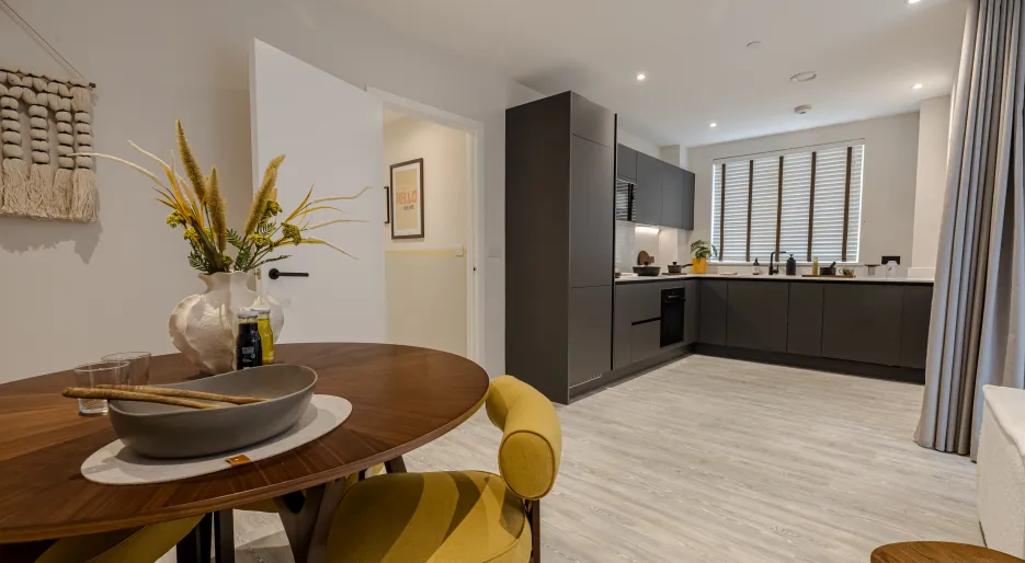 North Gate Park - Apartment 43 - Show Home - Living/kitchen/dining 