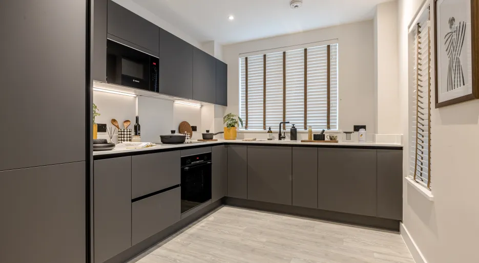 North Gate Park - Apartment 43 - Show Home - Living/kitchen/dining 