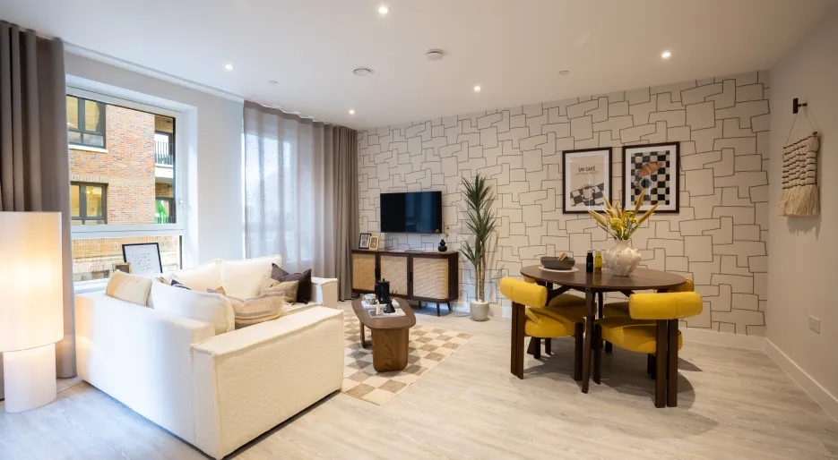 North Gate Park - Apartment 43 - Show Home - Living/kitchen/dining 