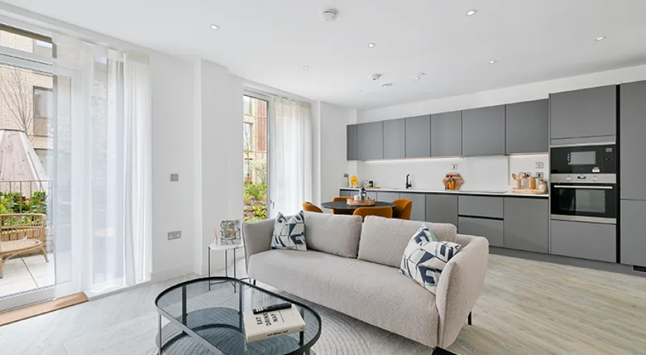 Fusion Building, Plot 64, Living Room