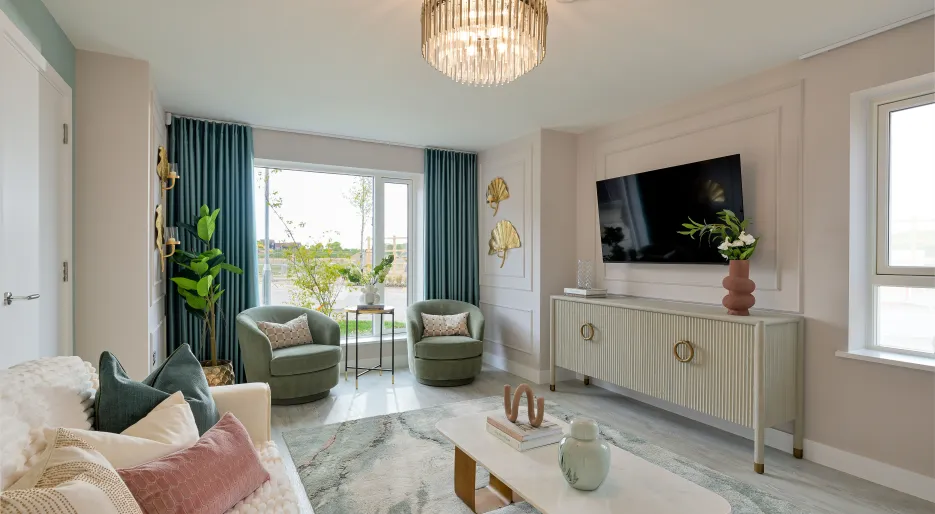 Hartmere Show Home_Living Area