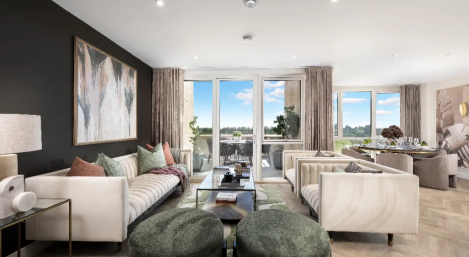 New Edited Living Room, Penthouse, The Icon