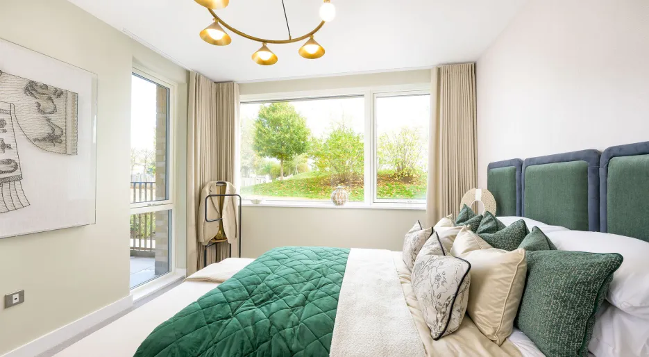 Three bedroom apartment, second bedroom