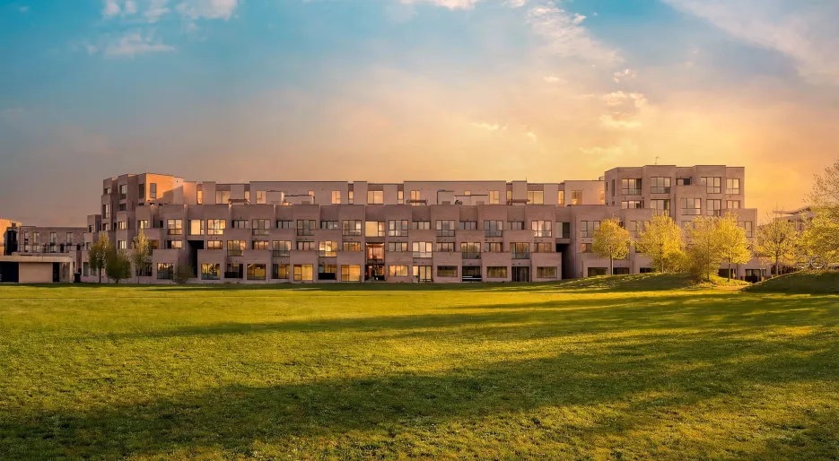 The Icon_From Cricket Pitch_Sunset