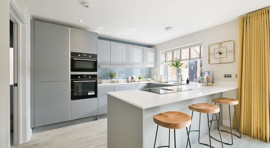 Elmstead, The Langstone Show Home Breakfast bar