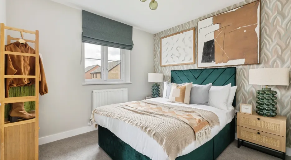 Second Bedroom - No.62 Show Home at The Gables