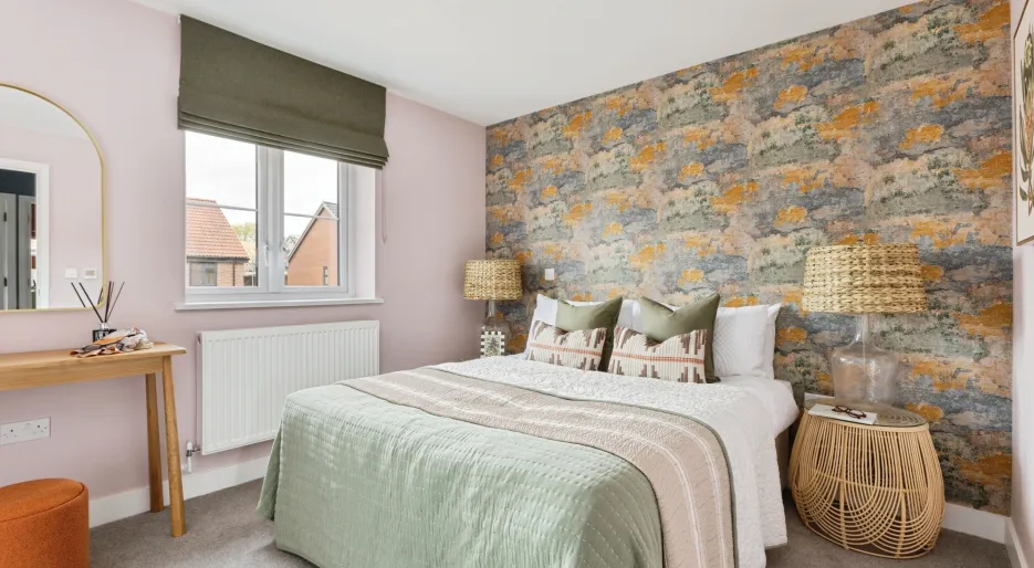 Principal Bedroom - No.62 Show Home at The Gables