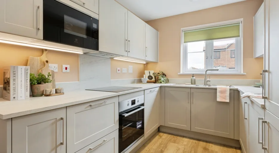 Kitchen - No.62 Show Home at The Gables