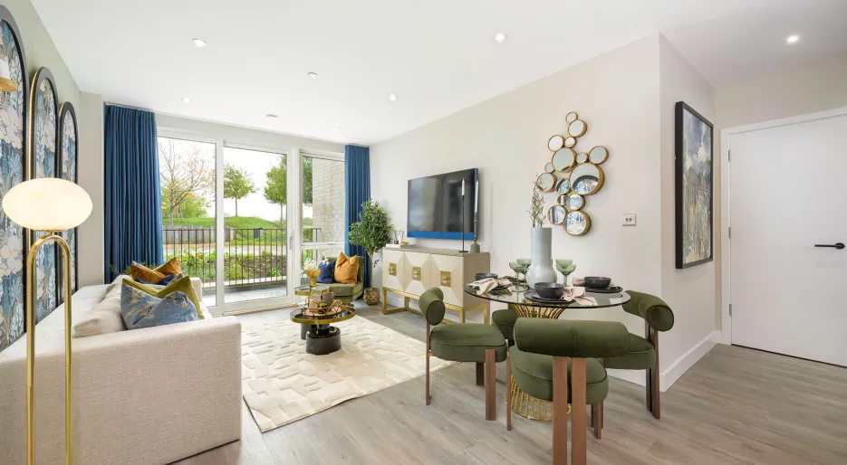 The Icon, 2 bedroom showhome, living/dining