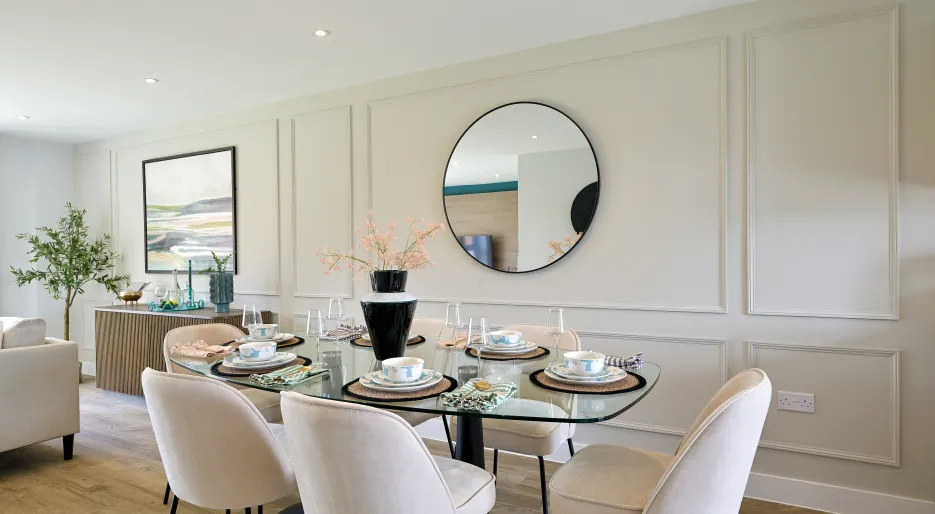 The Farmhouse, Audley Green, Dining 