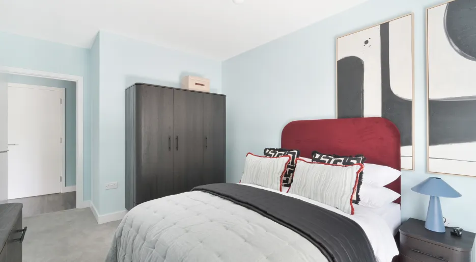 City Reach - Plot 6, 2 bedroom show apartment, Bedroom 2
