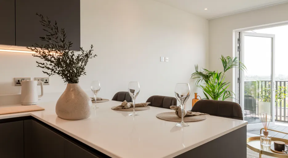 Kew Bridge Rise, Apartment 98, Studio, Kitchen Detail Shot