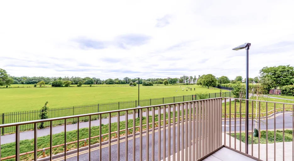 Lampton Parkside, balcony view