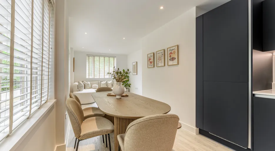 Lampton Parkside, 2 bedroom duplex, Dining Area