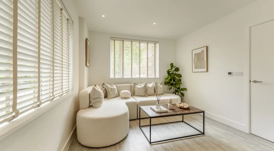 Lampton Parkside, 2 bedroom duplex, Living Area