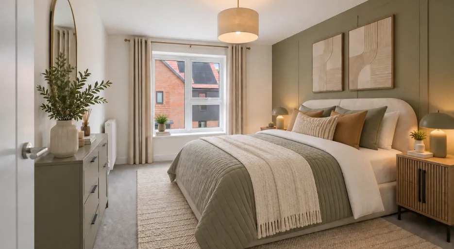 Hollymead Square - The Noakes, Number 63 - Bedroom 2.png