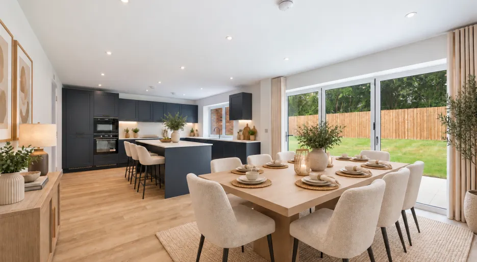Hollymead Square - The Noakes, Number 63 - Kitchen Dining.png