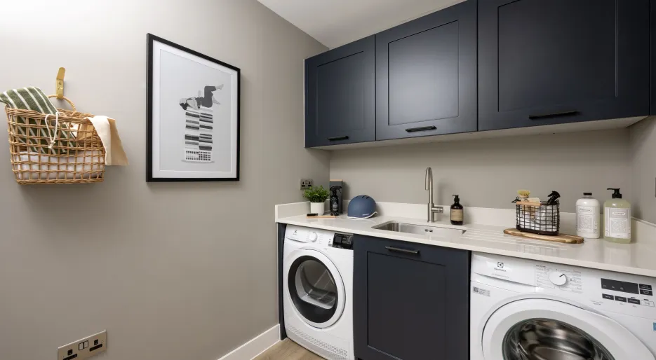5 bedroom show home, utility