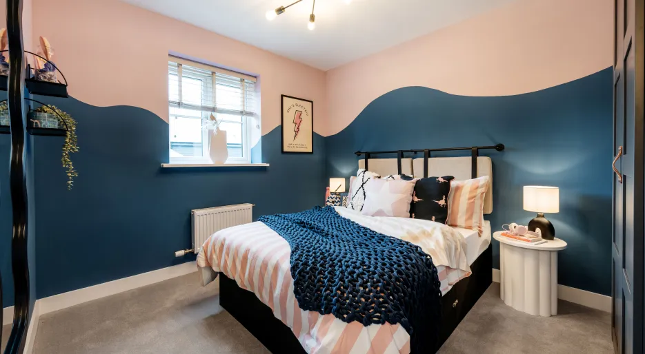 Farehurst Park, 4 bedroom show home, bedroom 2