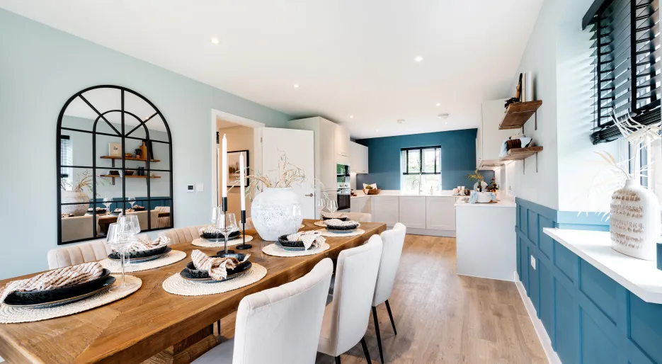 Farehurst Park, 4 bedroom show home, Kitchen/Dining