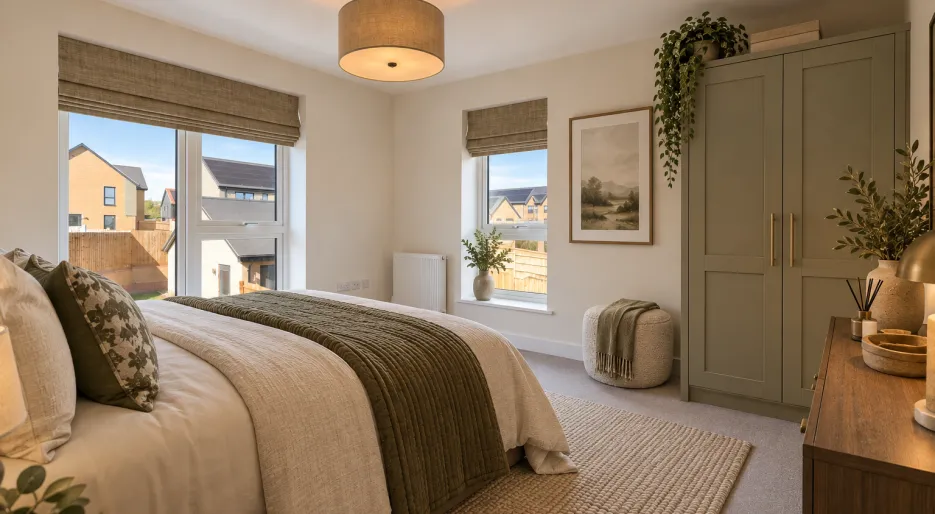 Hollymead Square - The Aubrey, Number 78 - Bedroom 2