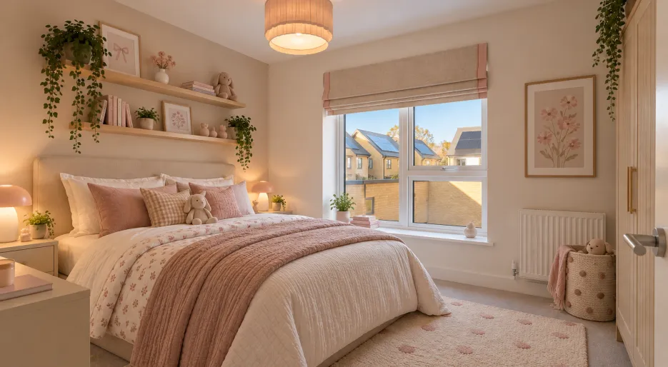 Hollymead Square - The Aubrey, Number 78 - Bedroom 4.